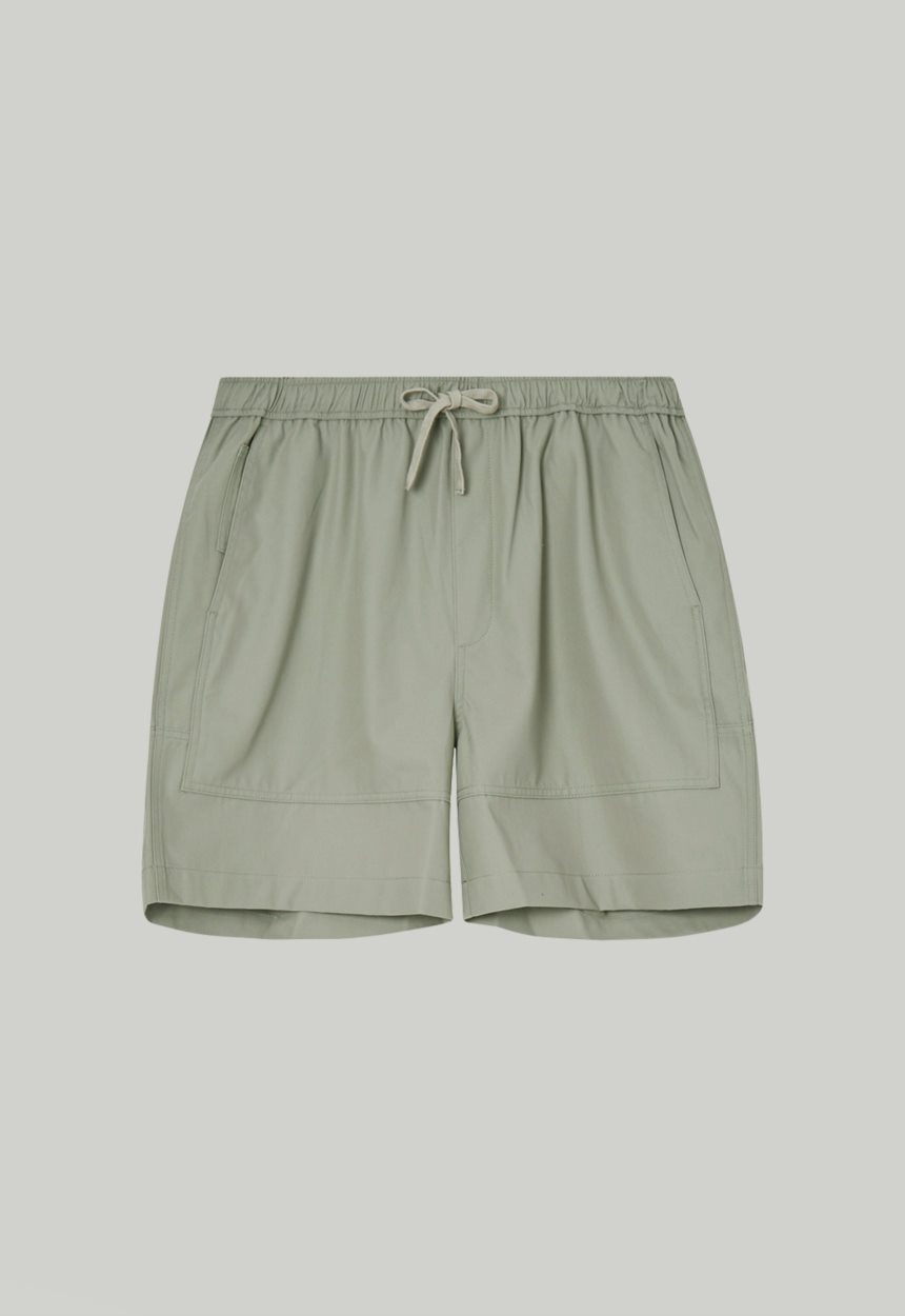 Jac+Jack Edon Cotton Twill Short - Shrub Tint